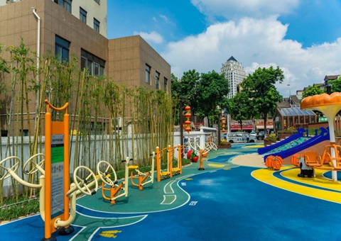 “口袋公园” 装满民生幸福 阻止六月尾，，，，，，，重庆“口袋公园”今年开工八十八个、建成六十四个